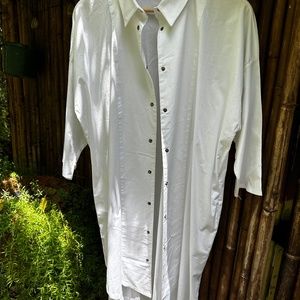 Soul Spiritz White Long Shirt